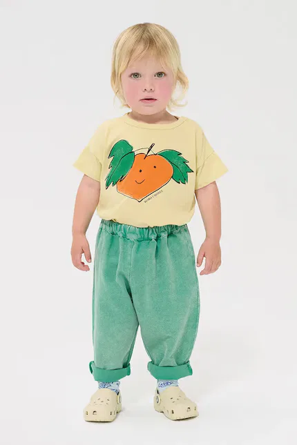 Штаны спортивные детские из хлопка Since 09 Bobo Choses, бирюзовый
