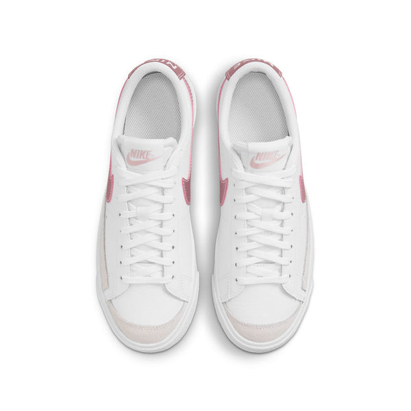 Кроссовки blazer low '77 'white pink glaze' Nike, белый — фото 4