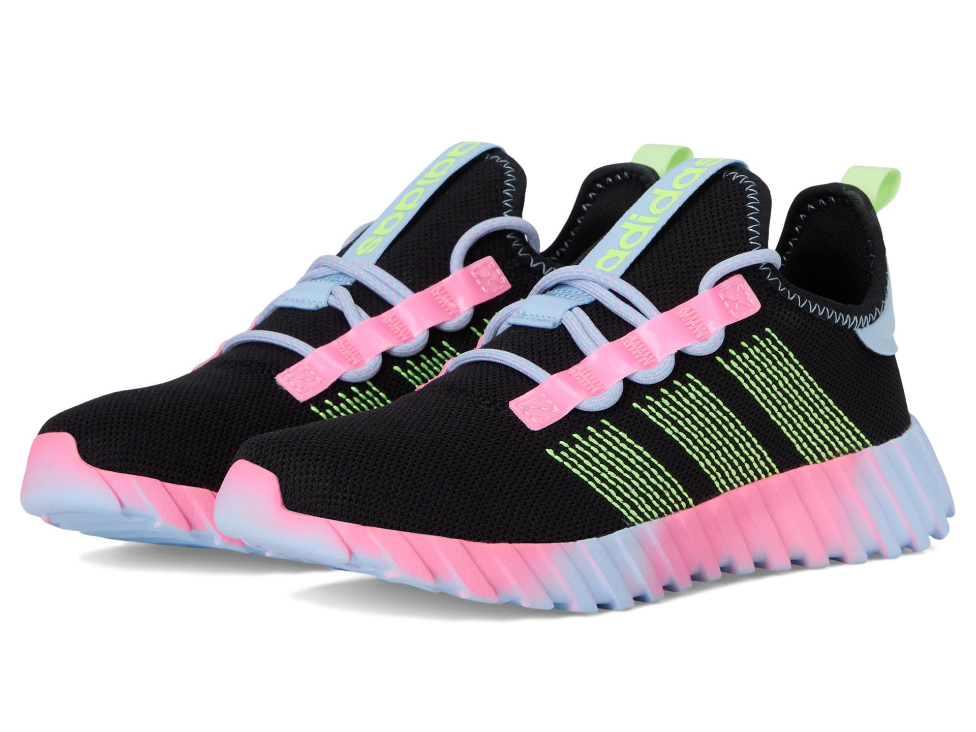 

Кроссовки Adidas Kids Kaptir Flow Sportswear Shoes, Black/Yellow/Clear SkySee Less