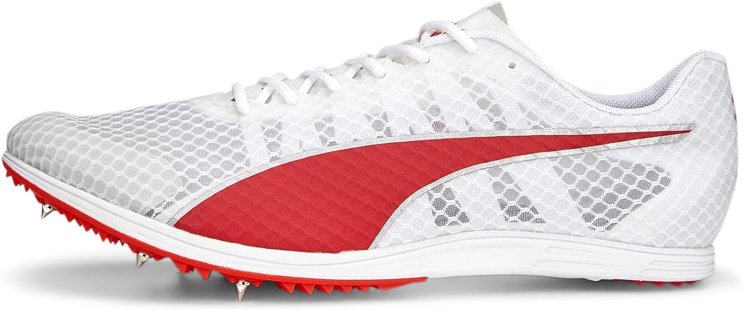 

Мужские кроссовки для легкой атлетики Puma Evospeed Distance 11, белый/красный/серебряный