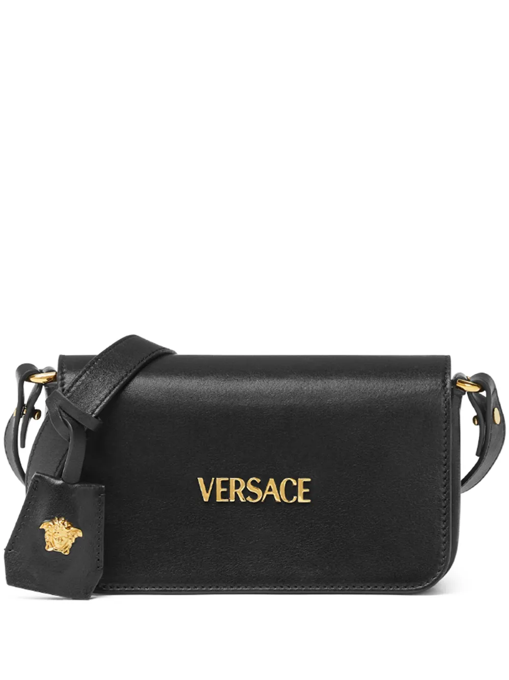 

Мини-сумка Tag VERSACE, черный