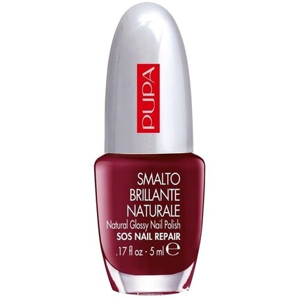 

Pupa Unghie SOS Nail Repair Натуральный блестящий лак для ногтей 5 мл 011 Wine Opium