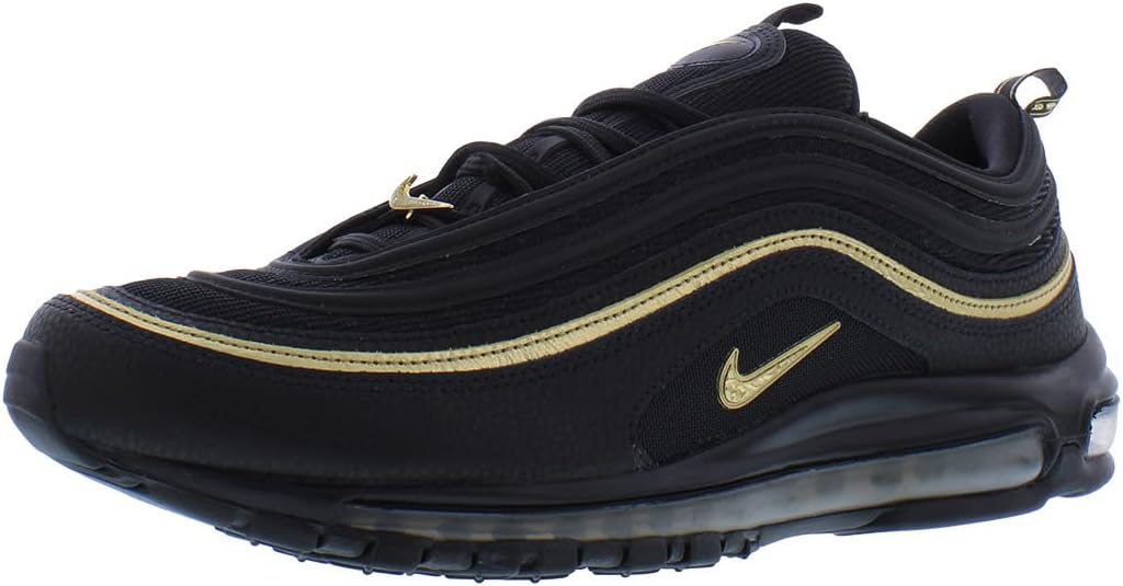 

NIKE Air MAX 97, мужские кроссовки, Black Metallic Gold