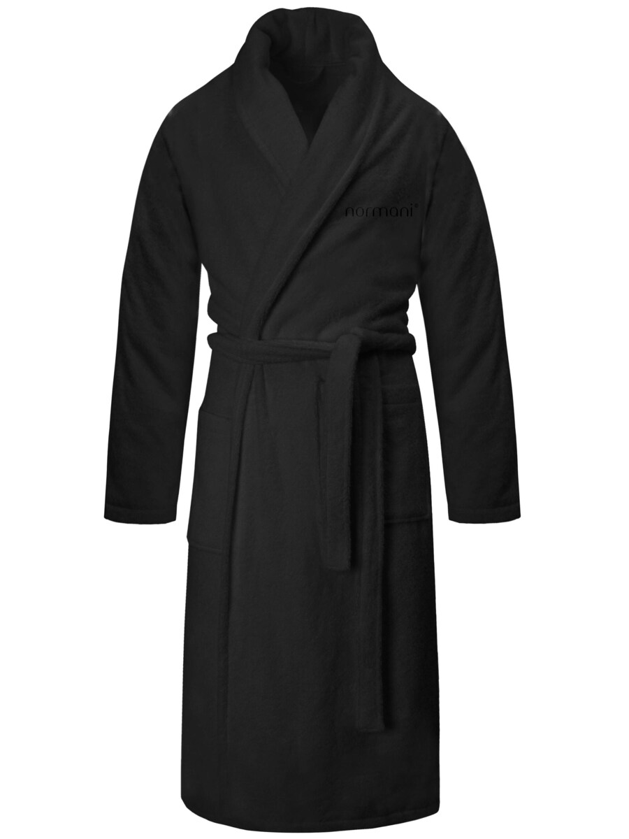 

Халат normani Long Bathrobe, черный