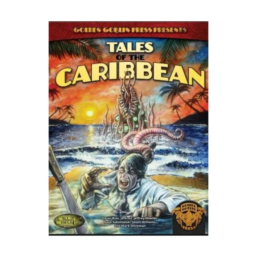 

Tales of the Caribbean, Call of Cthulhu - Adventures & Modules (Golden Goblin Press), мягкая обложка