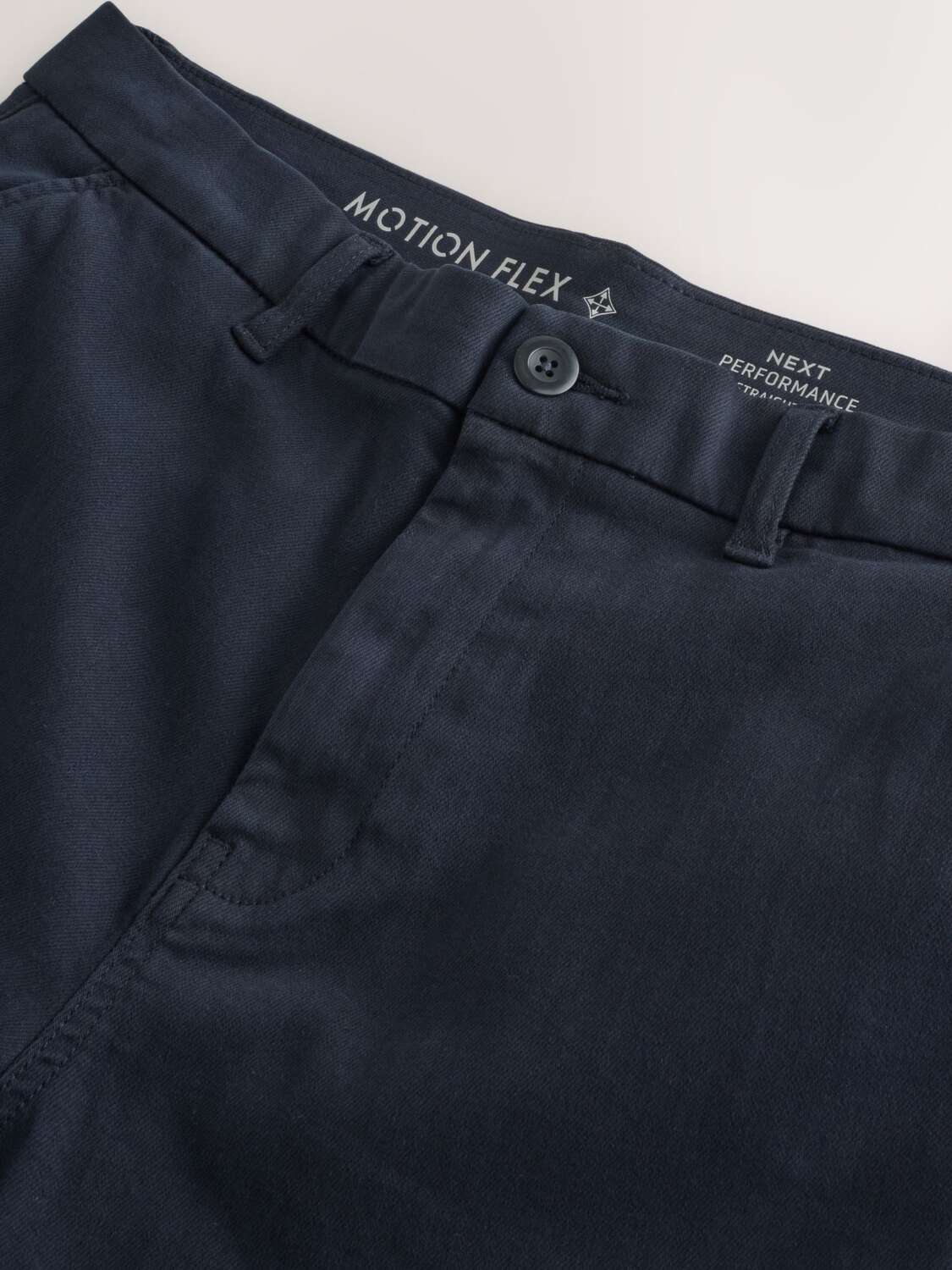 Next Штаны чино Regular 'Motionflex' в цвете Navy — фото 2