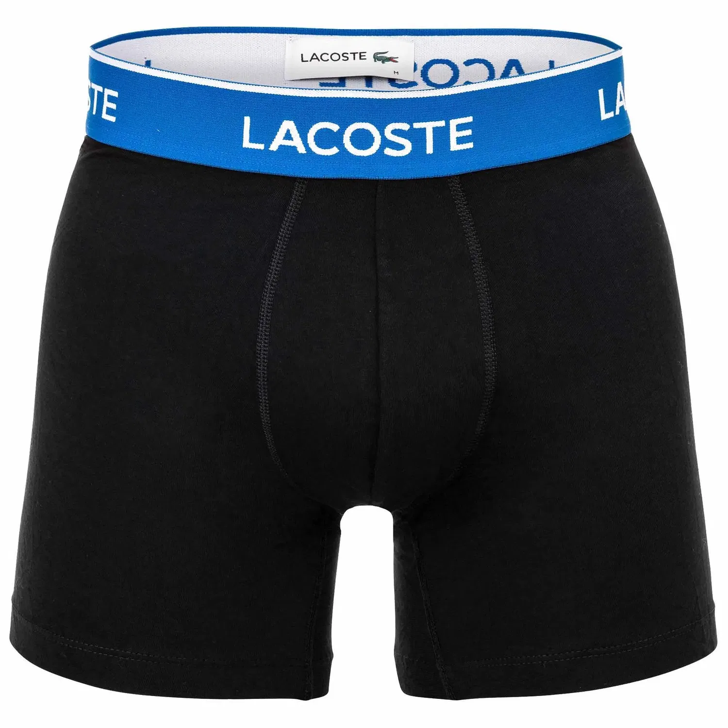 Боксеры 3 шт, Lacoste, черный/синий — фото 2