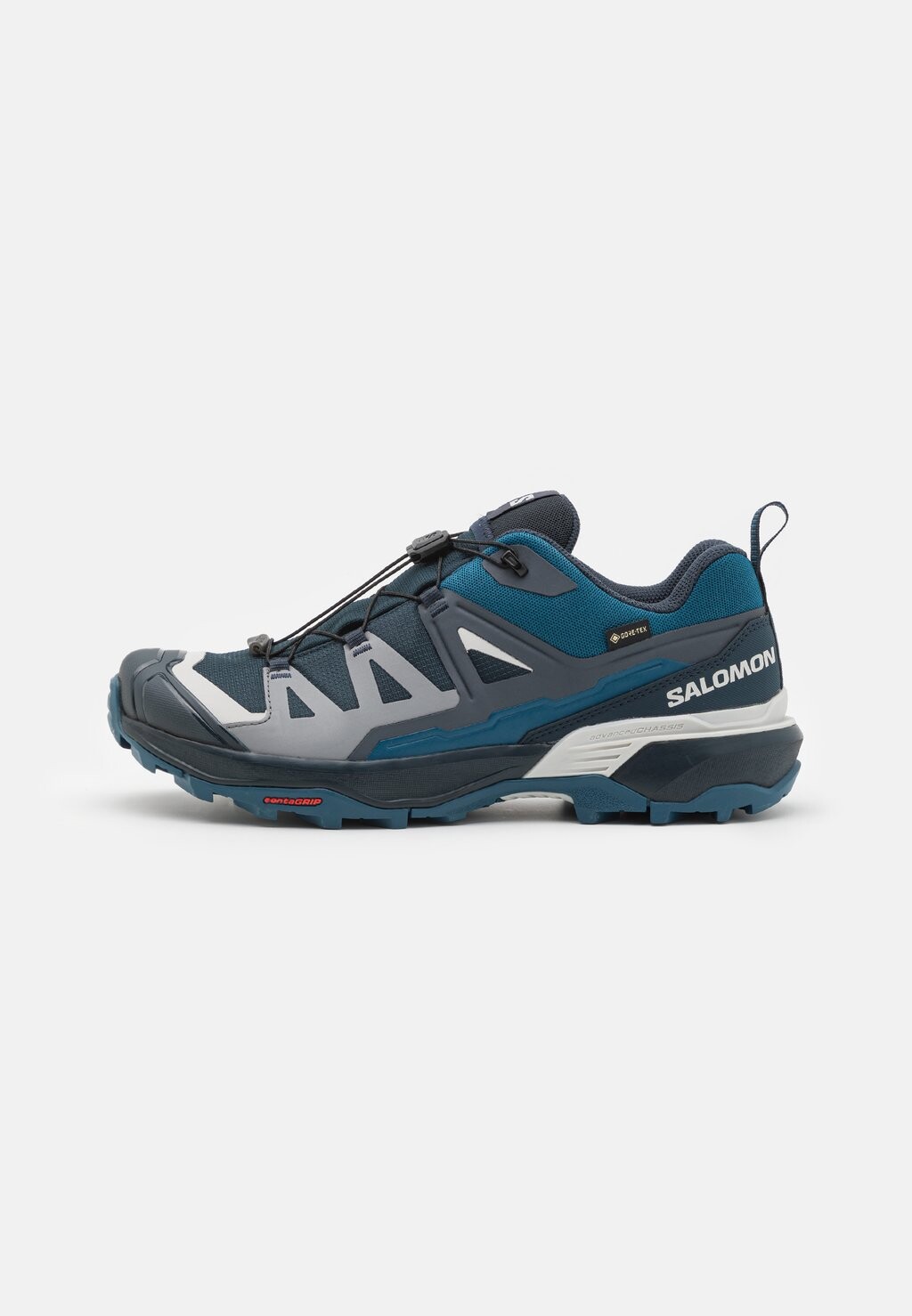 

Кроссовки для походов X ULTRA 360 GTX Salomon, цвет carbon/india ink/deep dive