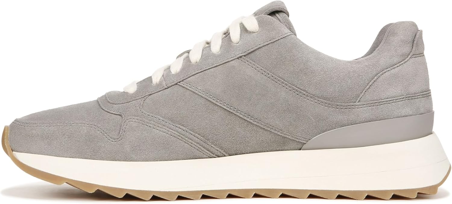 

Кроссовки Vince Mens Edric на шнуровке, светло-серый