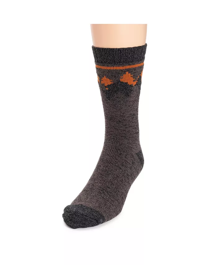

Мужские носки Repreve, цвет Purple Mountain, универсальный размер MUK LUKS, коричневый