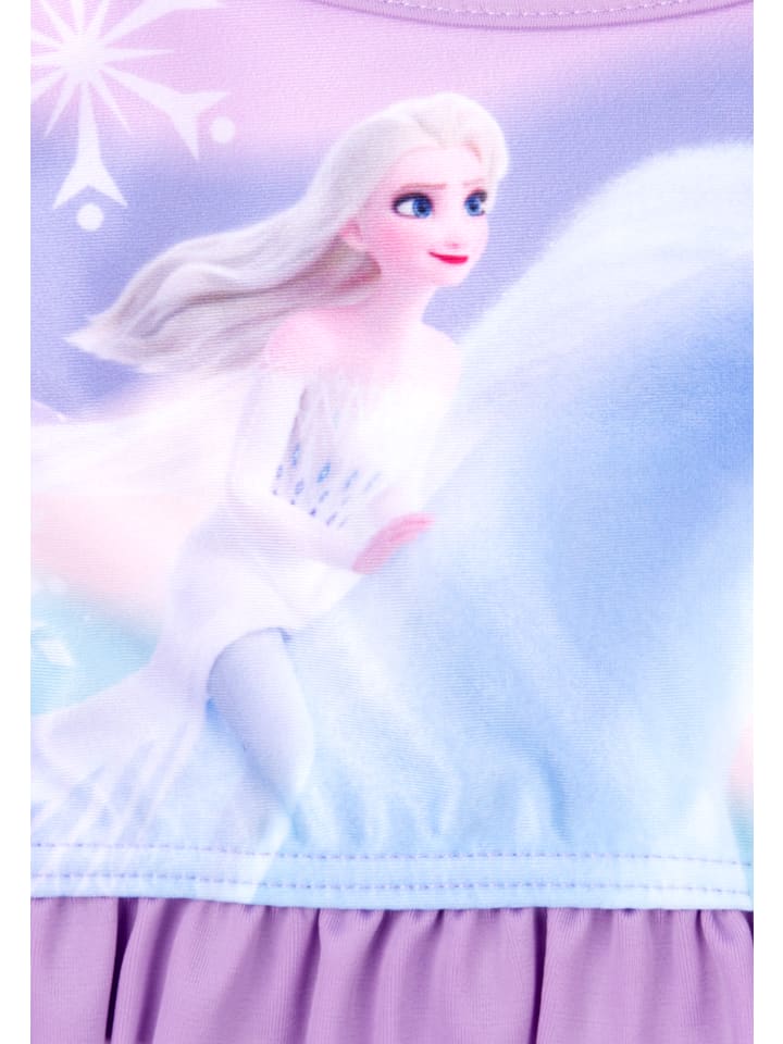 Бикини United Labels Disney Die Eiskönigin Bikini mit Rüschen Elsa Frozen Zweiteiler, фиолетовый — фото 3