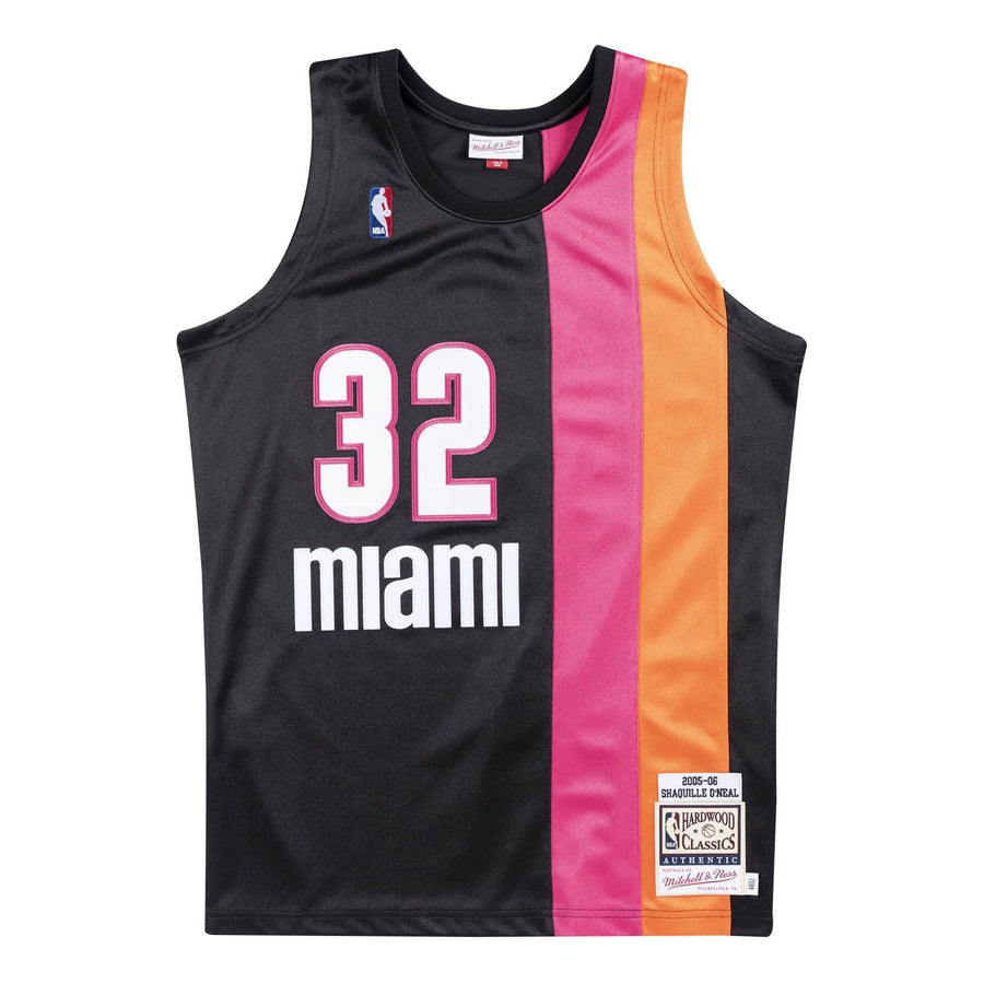 

Джерси Mitchell & Ness x NBA Miami Heat 2005-06 Jerseys 'Shaquille O'Neal 32', черный