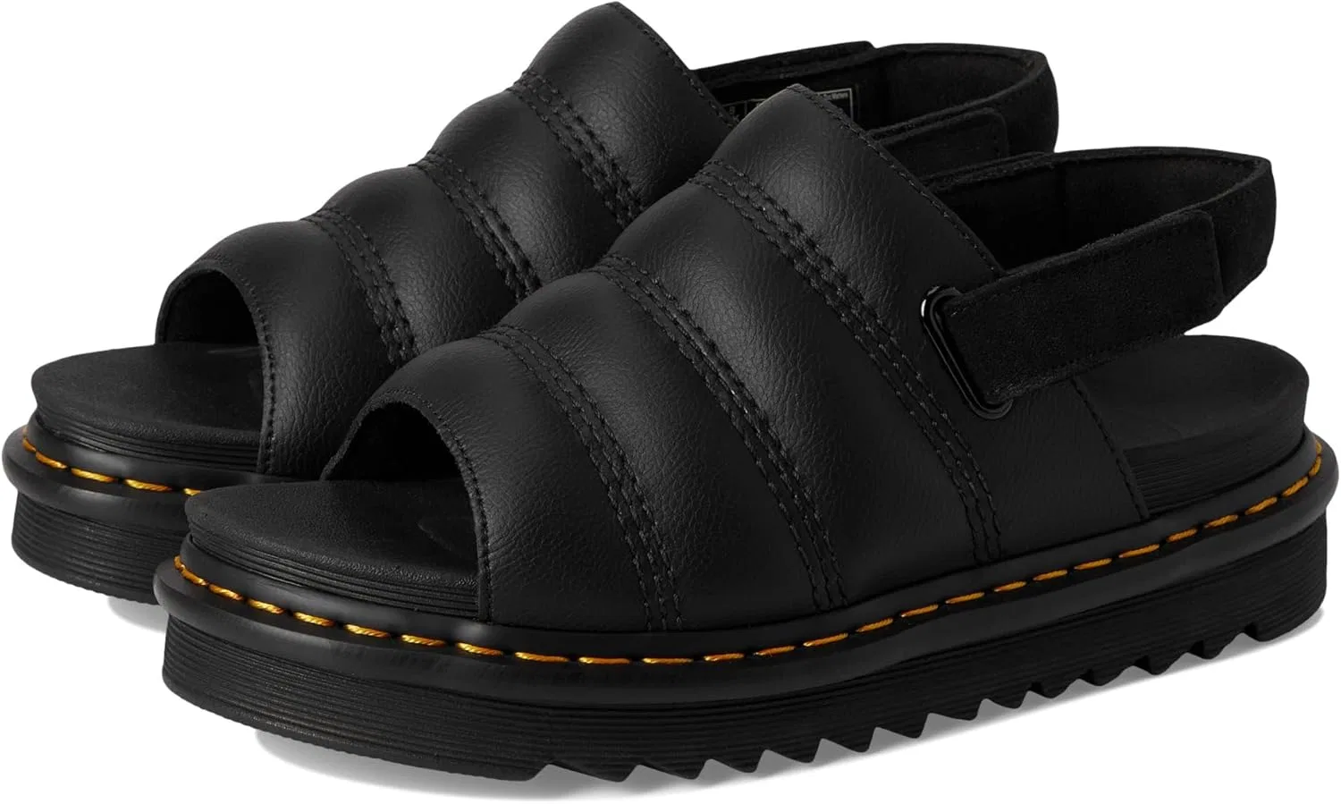 Сандалии Dr. Martens Kole унисекс, Black Athena Leather