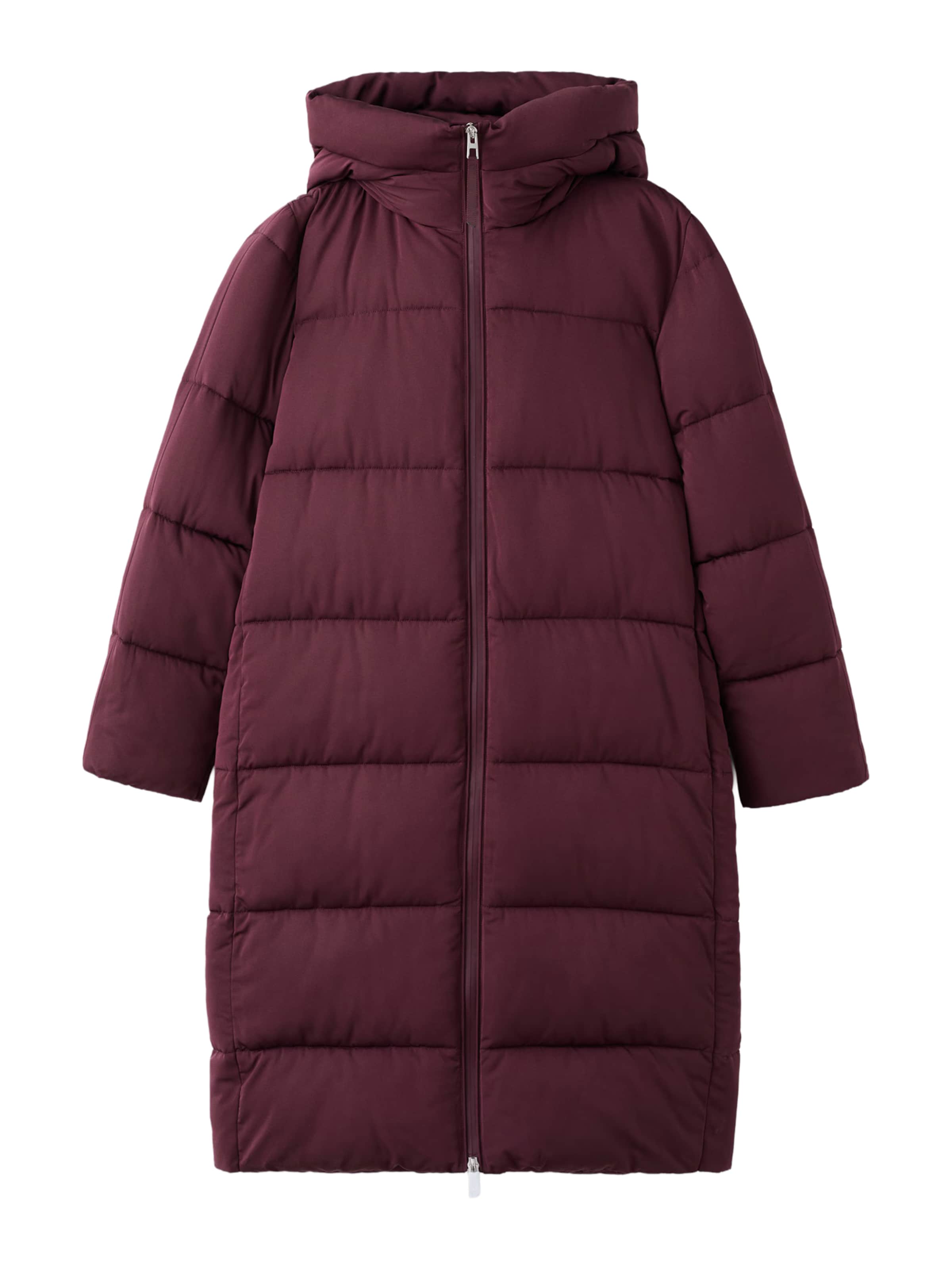 

MANGO Зимнее пальто 'Eskimo' в винно-красном цвете