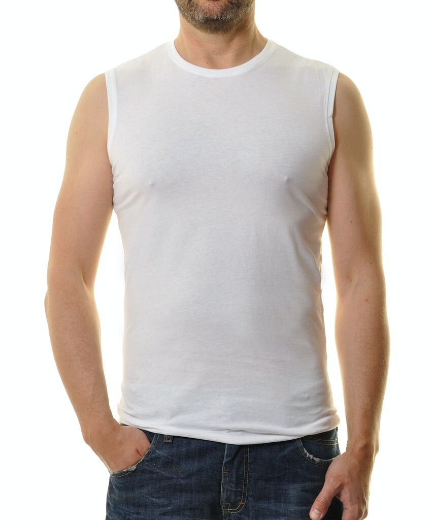 

Футболка Ragman Tank Top Rundhals 2er Pack, белый