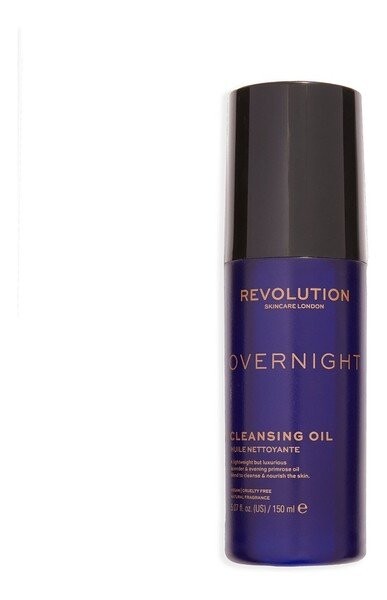 

Makeup Revolution, Уход за кожей, ночное очищающее питательное очищающее масло для лица, 150 мл