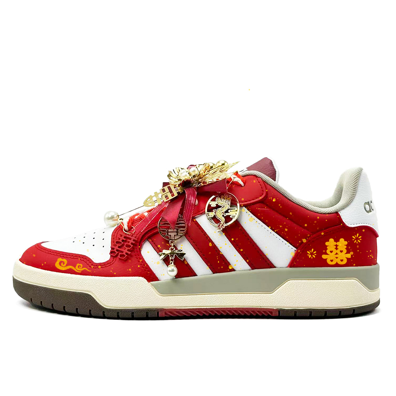 

Свадебные туфли Entrap Splendid, нескользящие и износостойкие, низкие, для скейтбординга, унисекс Adidas Neo, красный