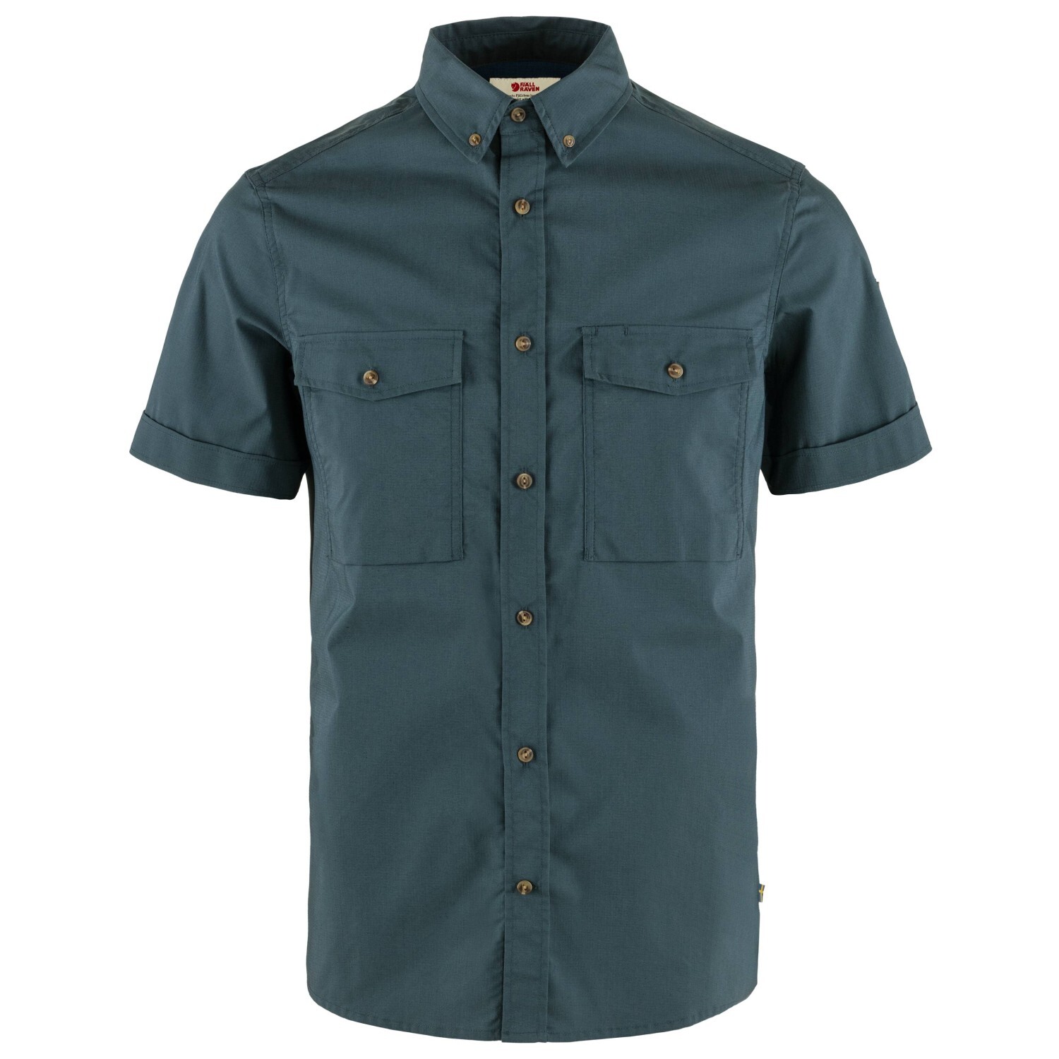 

Рубашка Fjällräven Övik Air Stretch S/S Shirt, цвет Mountain Blue
