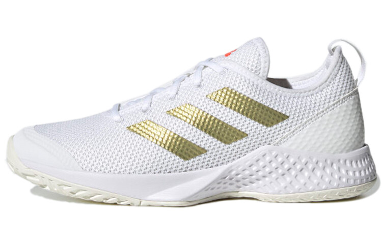 

Теннисные туфли ULT женские с низким верхом белые/золотые Adidas