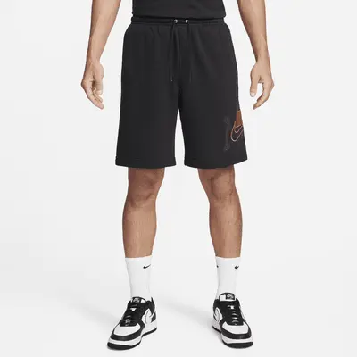 

Шорты Nike Club, цвет Black/Safety Orange