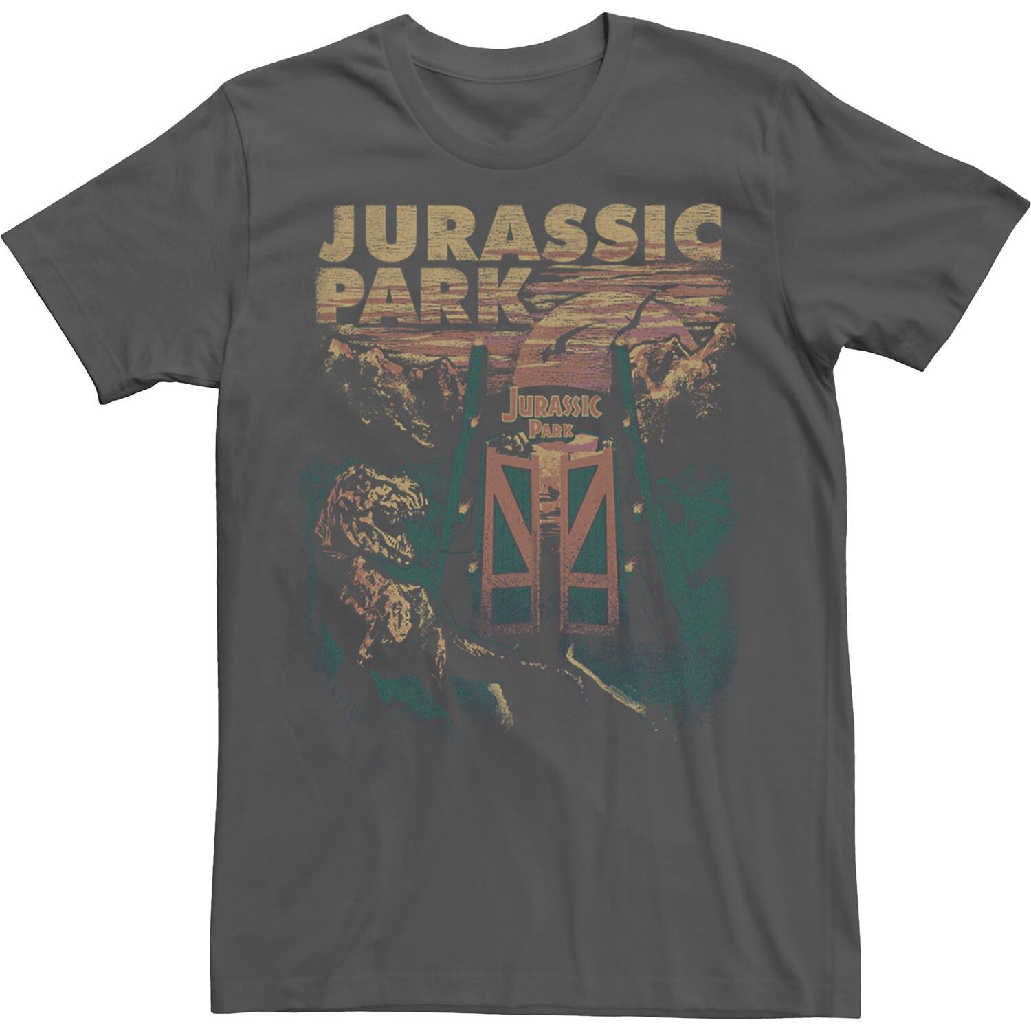 

Мужская футболка Jurassic Park T-Rex Gates Licensed Character