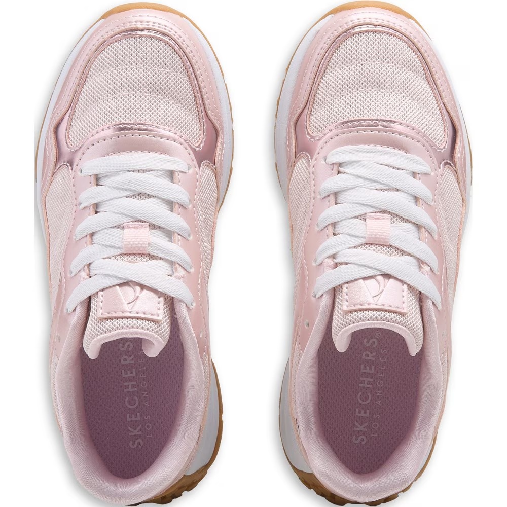 Детские кроссовки lumina для малышей/подростков Skechers, pink/rose gold — фото 4