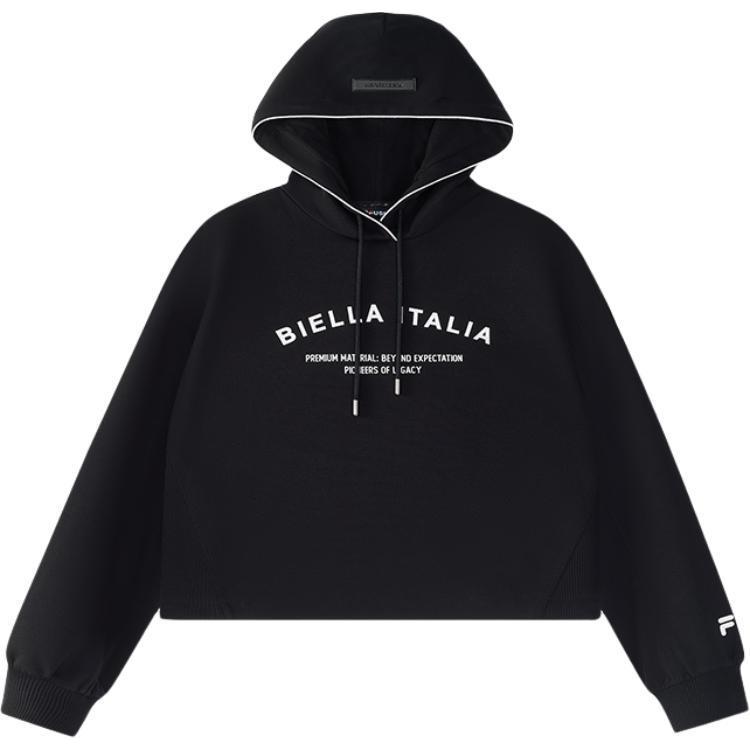 

Женская толстовка цвета «уголь» FILA FUSION, Jet Black