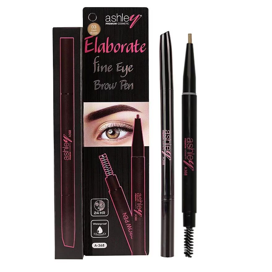

Ashley Карандаш для бровей Fine Eye Brow Pen 1,3 г. 03 Коричневый, Brown