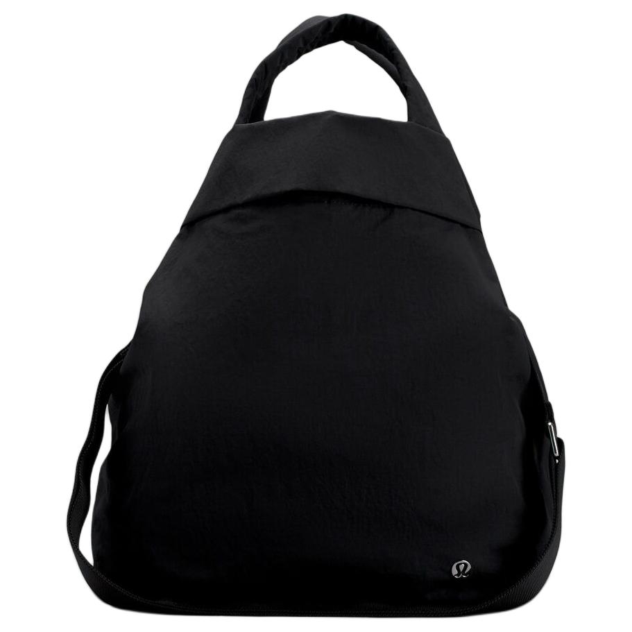 

Сумка из полиэстера с нейлоном, через плечо, кроссбоди, женская, черная Lululemon