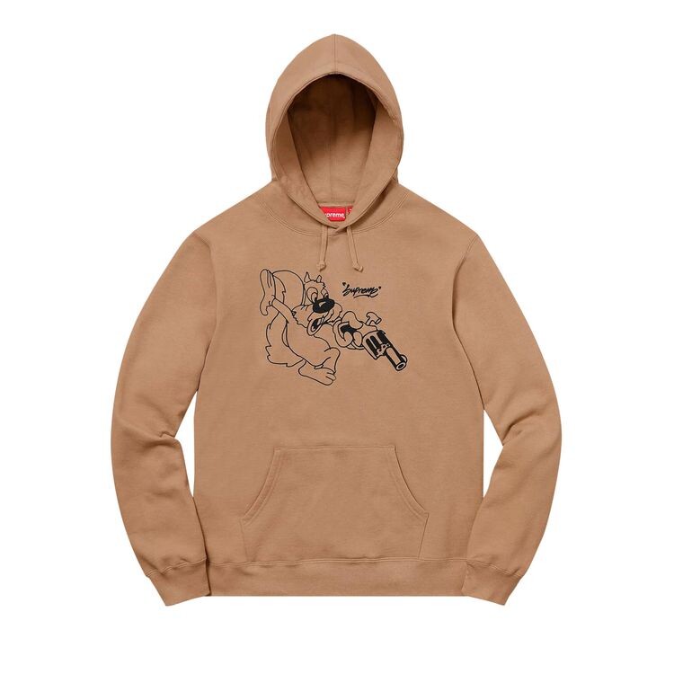 

Толстовка Supreme Lee Hooded Sweatshirt Light Brown, коричневый