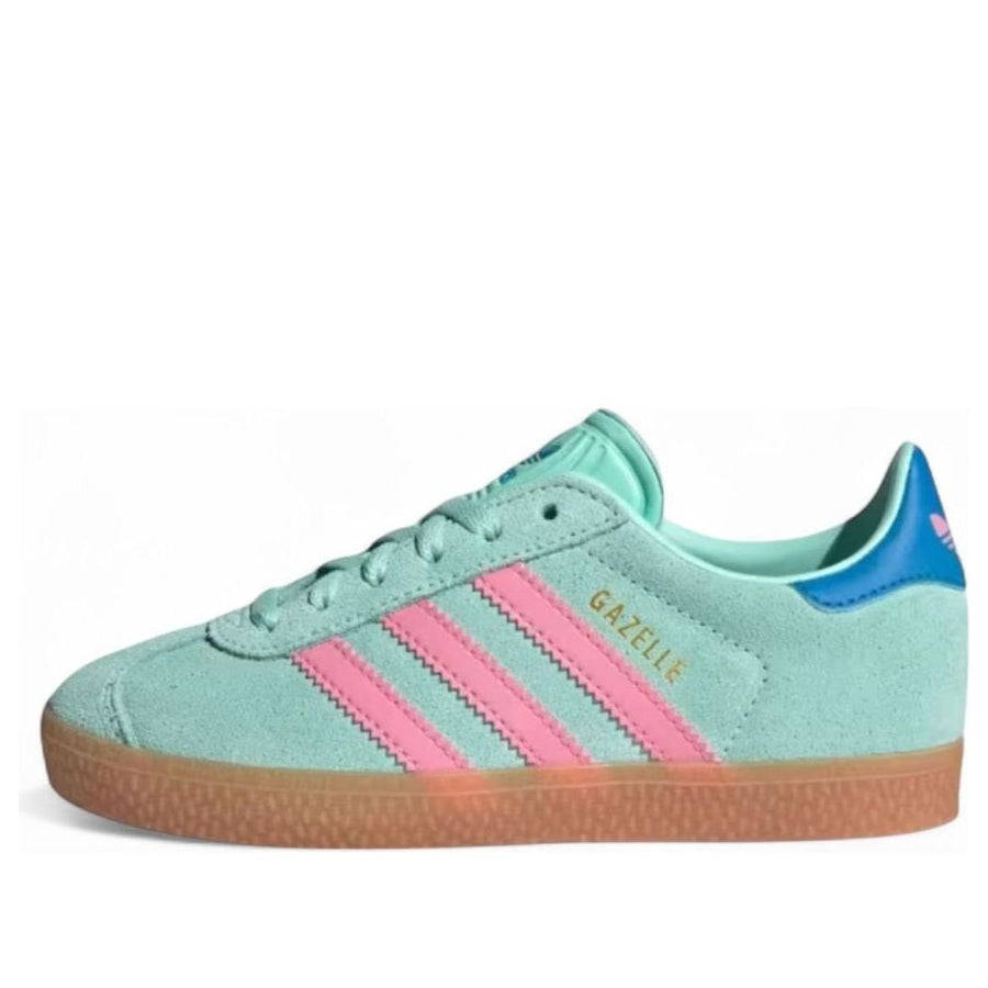 

Кроссовки (PS) adidas Gazelle 'Clear Mint Bliss Pink Blue', зеленый