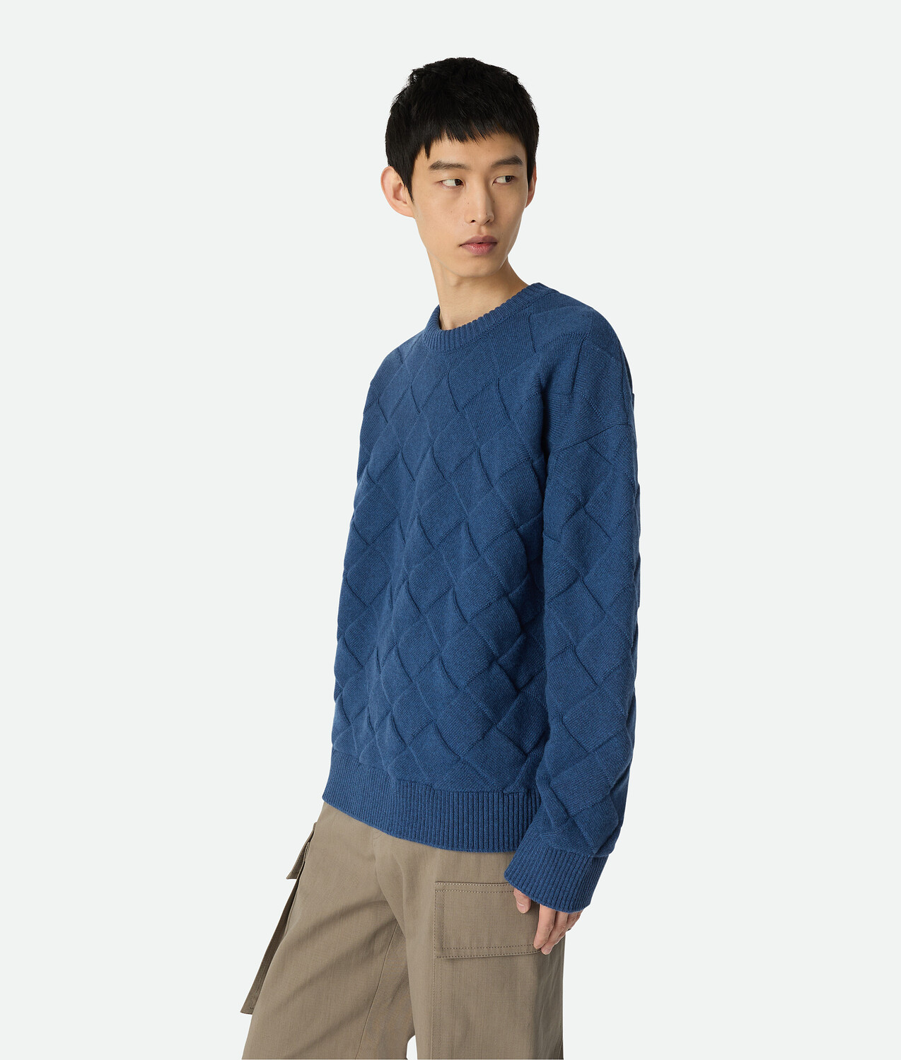 Intrecciato wool sweater BOTTEGA VENETA, круизная коллекция — фото 2