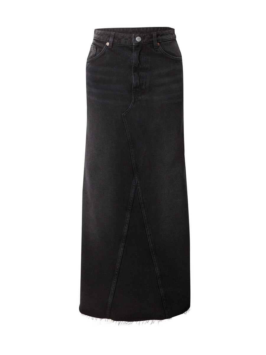 

Юбка макси Monki Skirt, черный деним
