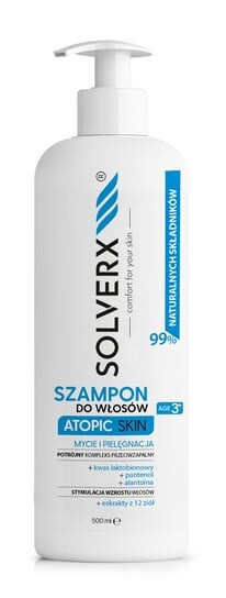 

Шампунь для волос с атопической кожей, 500 мл Solverx