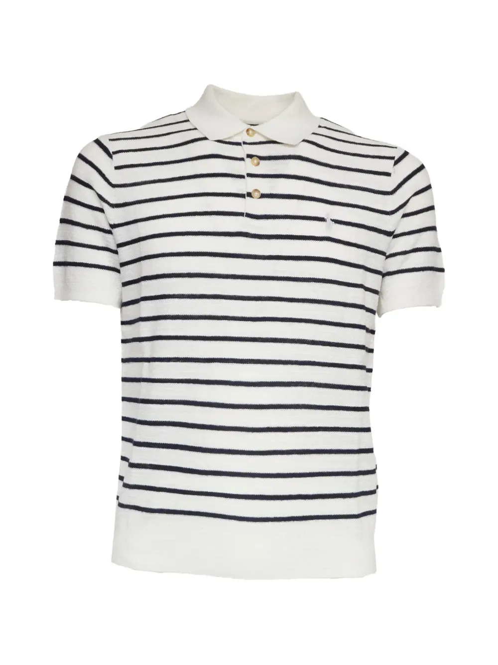 Полосатая рубашка поло Polo Ralph Lauren, белый