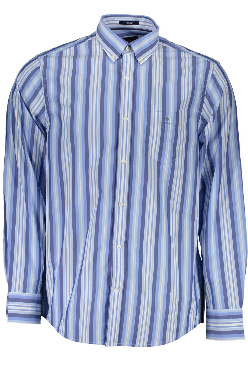 

Gant Элегантная мужская рубашка с коротким рукавом, цвет Light Blue