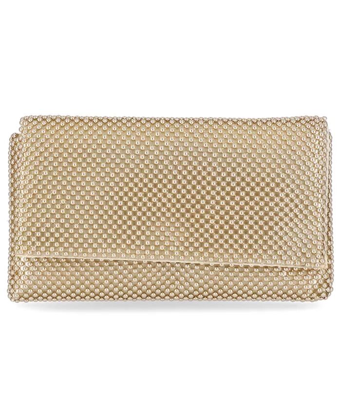 

Клатч Prudence Shiny Mesh I.N.C. International Concepts, золотой