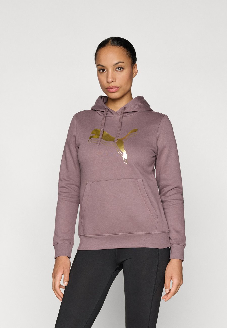 

Худи Puma HOODIE, Raisin/Metallic Gold-Coloured/Mauve