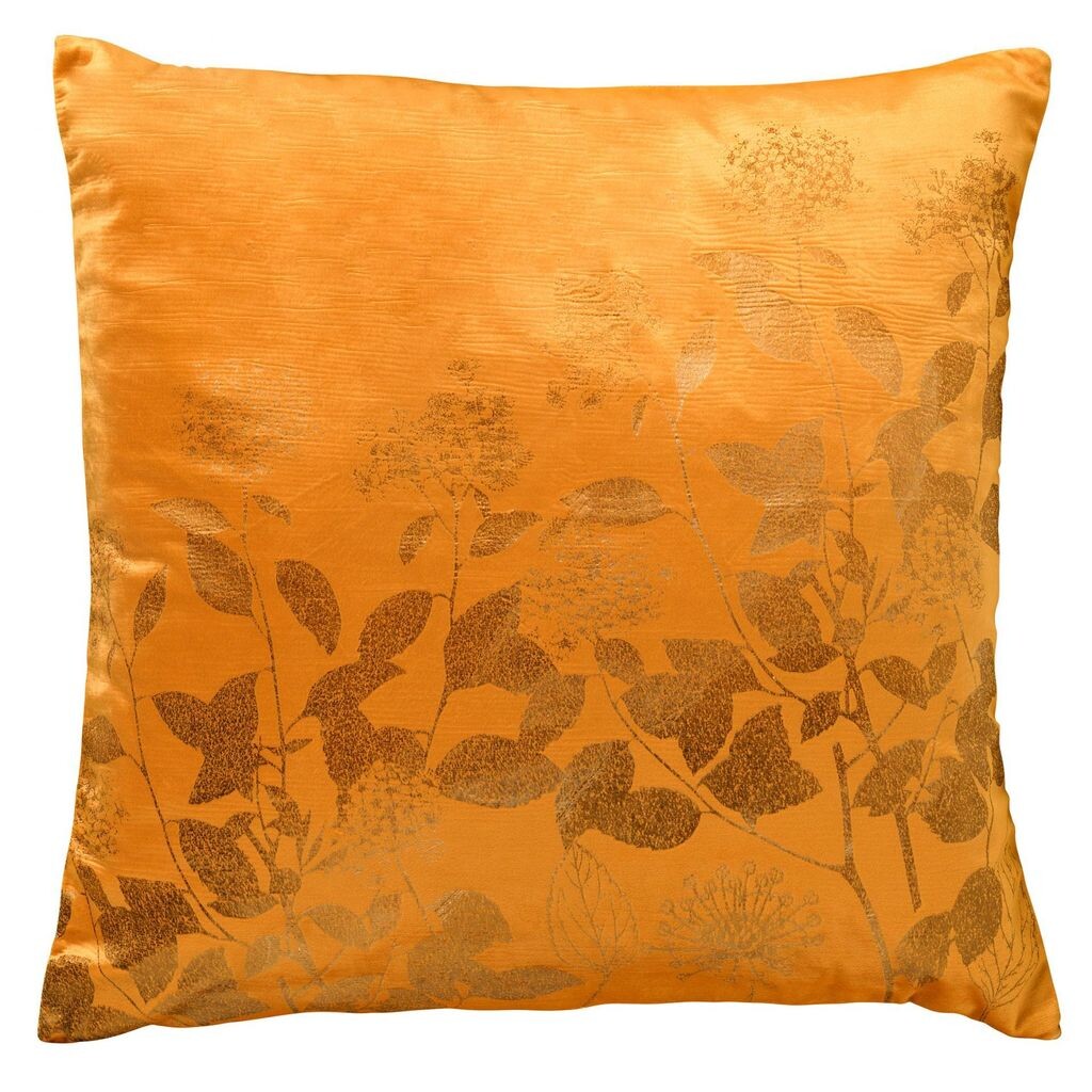 

Dutch Decor ROSALIE - подушка декоративная с цветочным узором 45х45 см Golden Glow - желтый