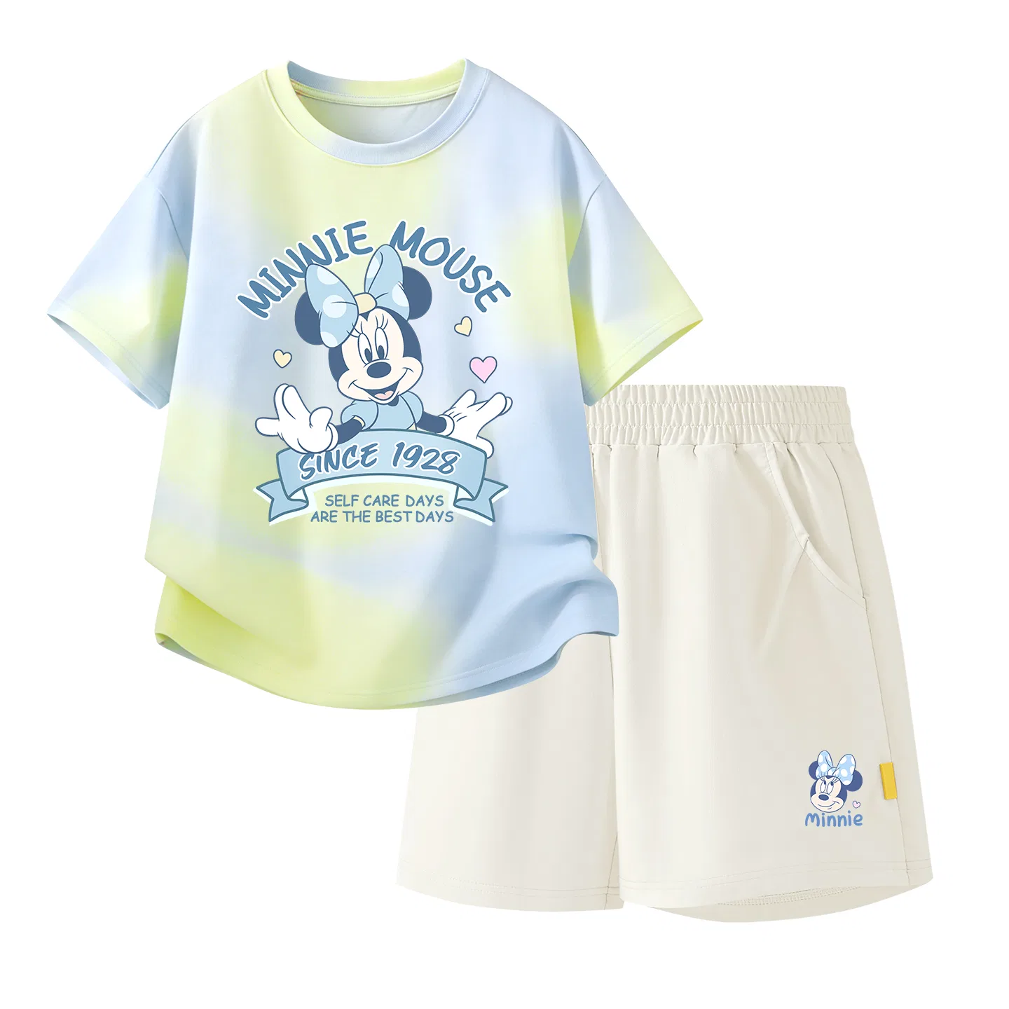 Детский спортивный костюм Casual Sportswear 2 Piece Set Disney, DiL Ribbon Twilight Blue+DiL Charming K_Bottom Right Mist White