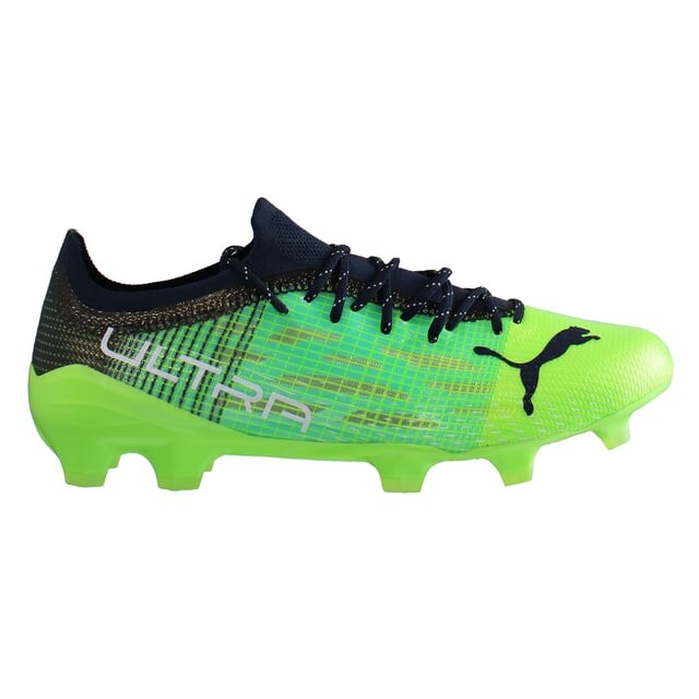 

Мужские футбольные бутсы Ultra 1 3 fg/ag зеленые Puma, зеленый