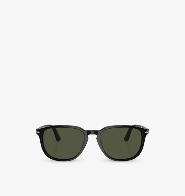 

Солнцезащитные очки Po3019S в квадратной оправе из ацетата Persol, черный
