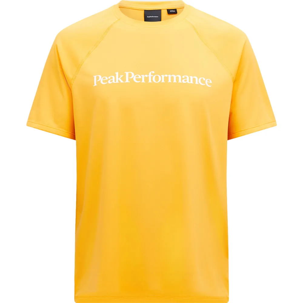 

Футболка с коротким рукавом Peak Performance Active, желтый