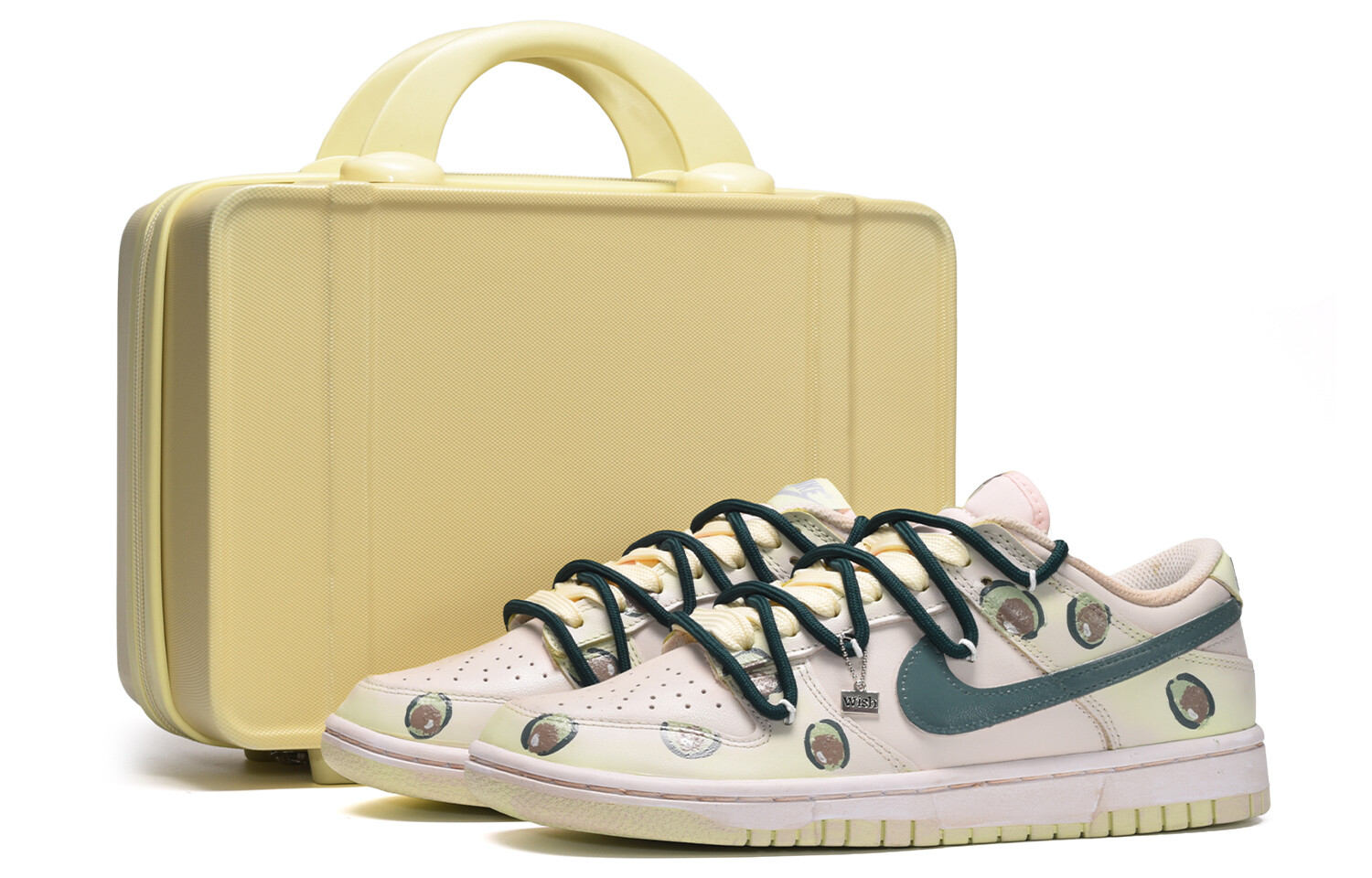 

Кроссовки для скейтбординга Dunk женские с низким верхом розовые/зеленые Nike, Зеленый, Кроссовки для скейтбординга Dunk женские с низким верхом розовые/зеленые Nike