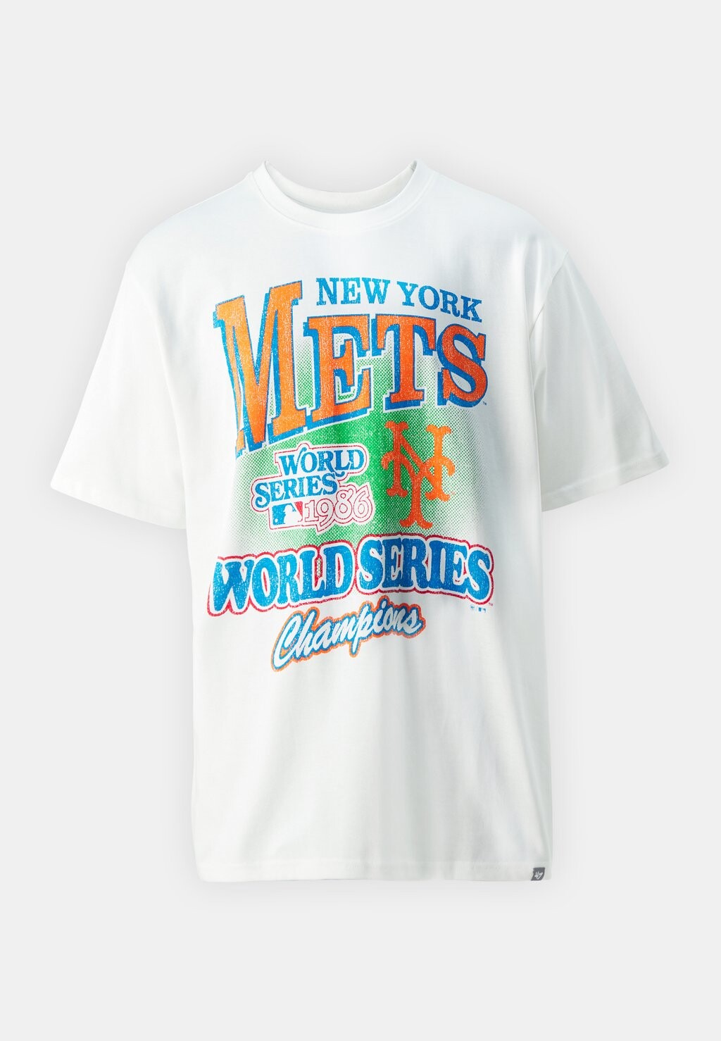 

Футболка с принтом MLB NEW YORK METS GRAPHIC DROP SHOULDER TEE '47, бежевый