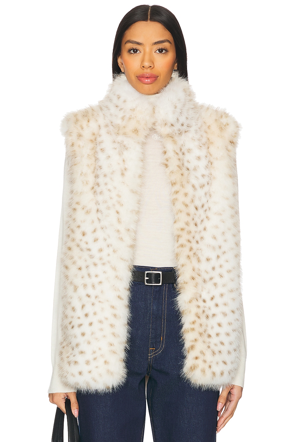 

Жилет из искусственного меха mimi leopard Generation Love, цвет snow leopard