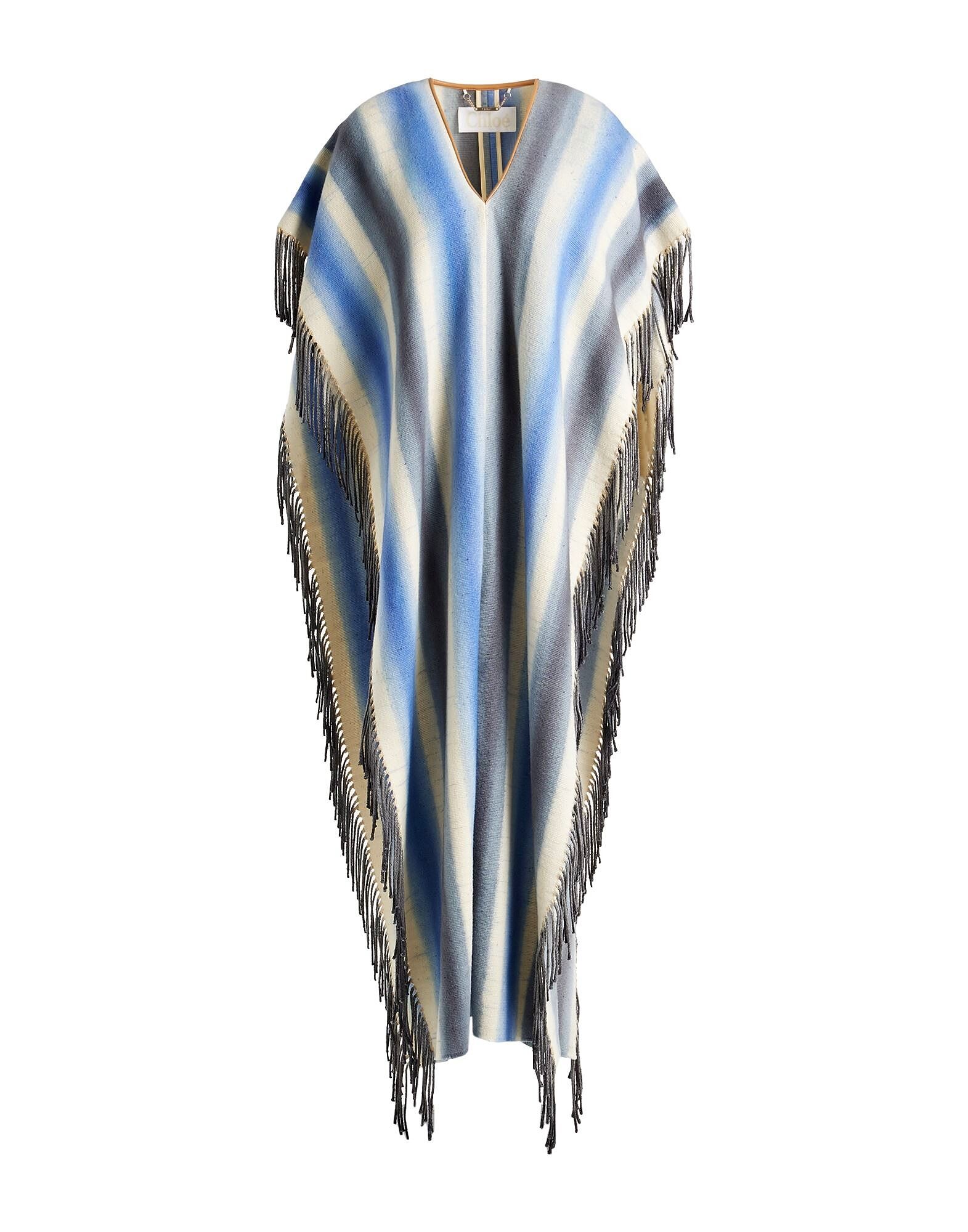 

Пончо Chloé, синий