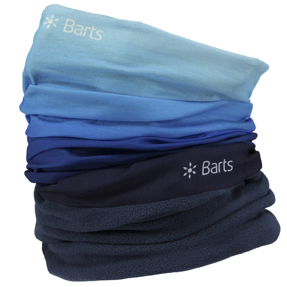 

Шарф-труба Barts Multicol Polar Dip Dye, синий