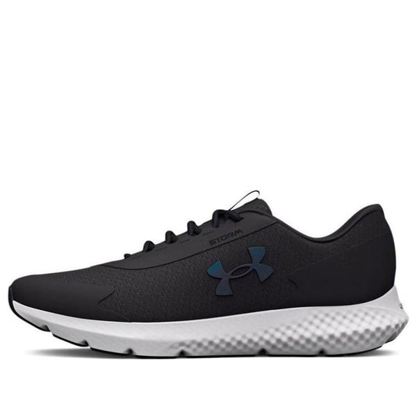 

Кроссовки charged rogue 3 storm 'jet grey petrol blue' Under Armour, черный