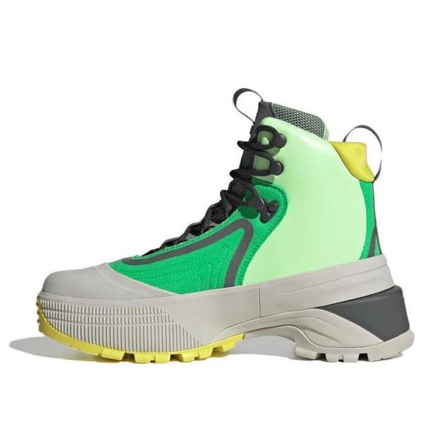 Кроссовки stella mccartney x terrex hiking boot 'solar lime chalk pearl' Adidas, мультиколор